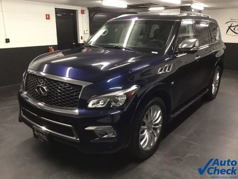 Used 2017 INFINITI QX80 4WD w/ Deluxe Technology Package image 6
