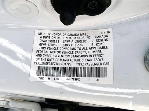 Used 2017 Honda Civic EX-L image 36