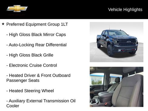 Used 2022 Chevrolet Silverado 1500 LT Trail Boss w/ Bed Protection Package AWD/4WD image 19