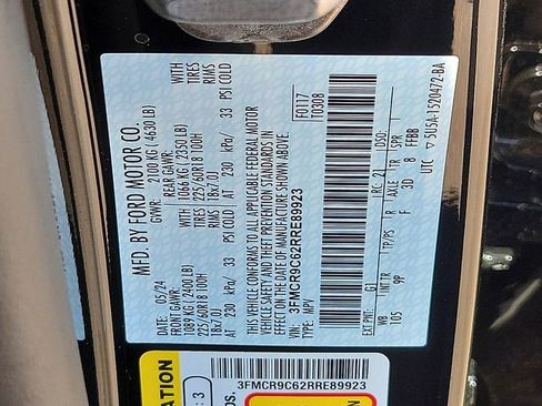 New 2024 Ford Bronco Sport Outer Banks w/ Tech Package image 9