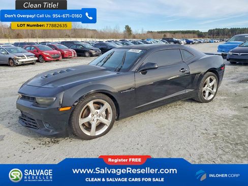 Used 2015 Chevrolet Camaro SS w/ RS Package RWD image 1