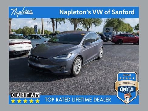 Used 2020 Tesla Model X Long Range AWD/4WD image 1