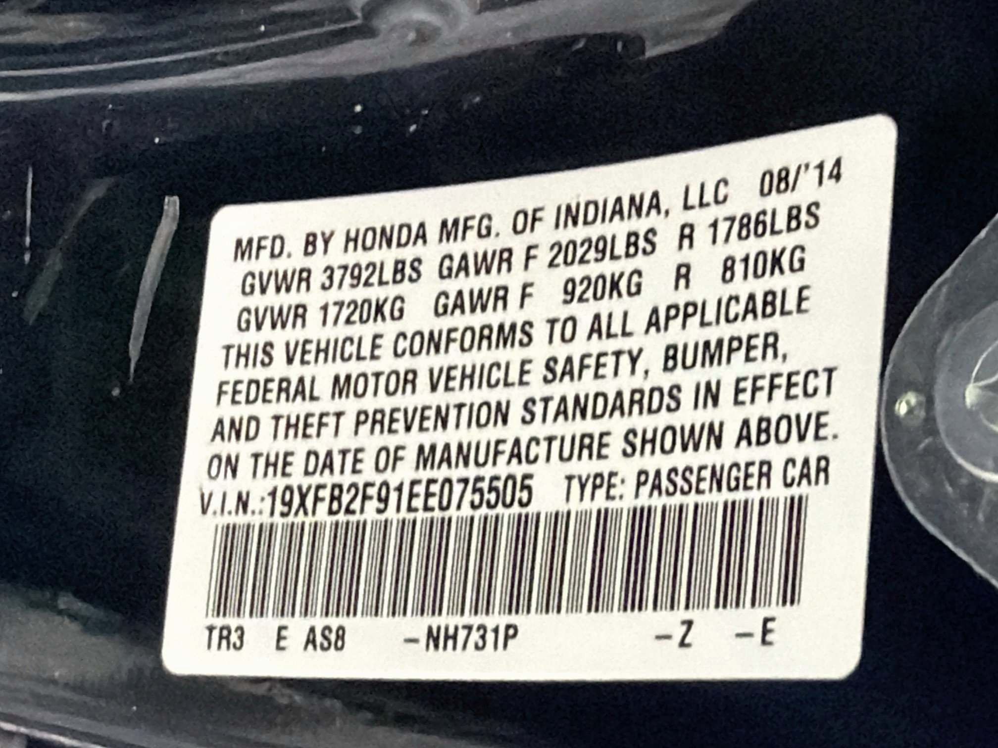 Used 2014 Honda Civic EX-L image 12