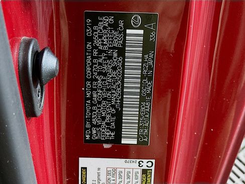 Used 2019 Lexus RC 350 F Sport w/ Accessory Package RWD image 12