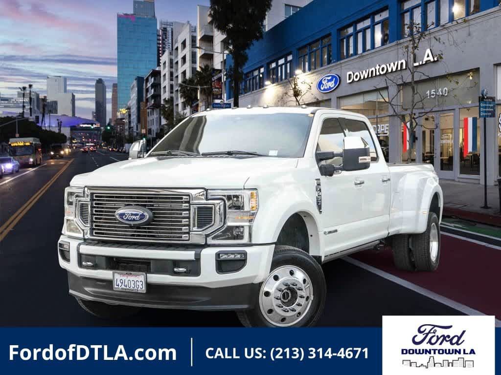 Used 2021 Ford F450 Platinum w/ FX4 Off-Road Package AWD/4WD image 1