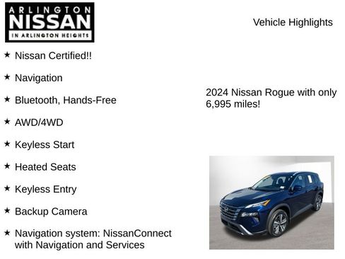 Certified 2024 Nissan Rogue SL image 7