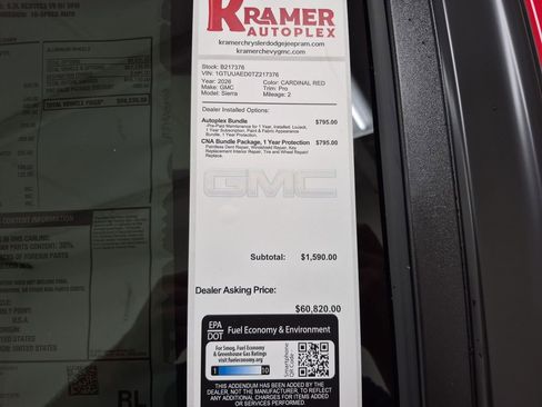 New 2026 GMC Sierra 1500 Pro w/ Graphite Edition image 35