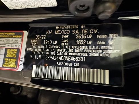 Used 2022 Kia Rio S FWD image 33