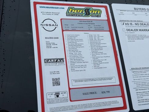 Certified 2025 Nissan Kicks SR w/ SR Premium Package image 25