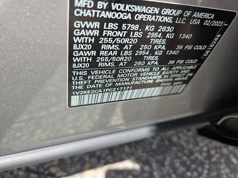 Used 2023 Volkswagen Atlas Cross Sport SE w/ Panoramic Sunroof Package AWD/4WD image 36