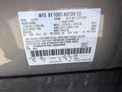 Used 2020 Ford Explorer Limited image 22