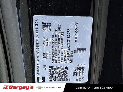 Certified 2026 Chevrolet Silverado 1500 W/T w/ WT Safety Package image 27