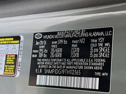New 2026 Hyundai Santa Fe SE AWD/4WD image 23