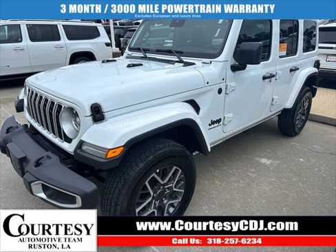 Certified 2025 Jeep Wrangler Unlimited Sahara AWD/4WD image 1