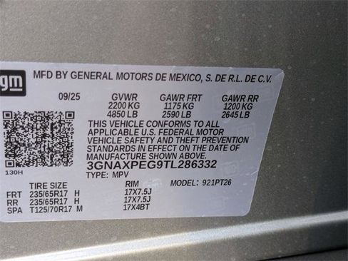 New 2026 Chevrolet Equinox LT w/ LPO, Floor Liner Package image 33