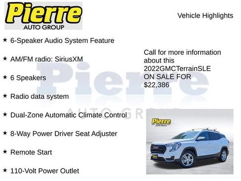 Used 2022 GMC Terrain SLE w/ Driver Convenience Package AWD/4WD image 15
