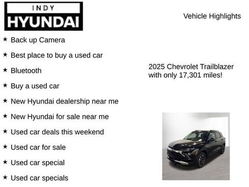 Used 2025 Chevrolet TrailBlazer LT FWD image 7