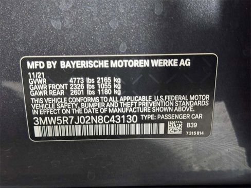 Used 2022 BMW 330i xDrive Sedan w/ M Sport Package image 16