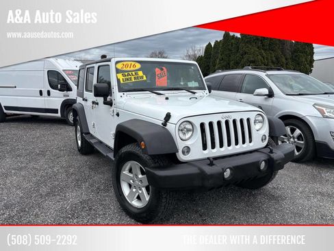 Used 2016 Jeep Wrangler Unlimited Sport w/ Quick Order Package 24S image 1