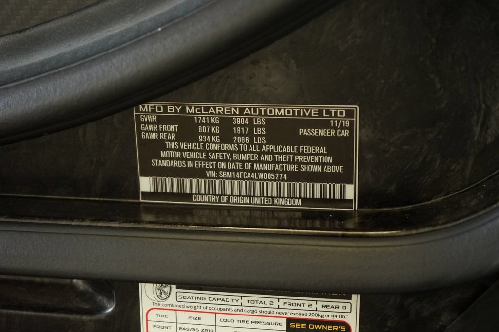 Used 2020 McLaren 720S Spider RWD image 40