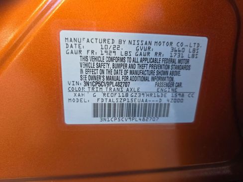 Used 2023 Nissan Kicks SV w/ Interior Electronics Package image 39