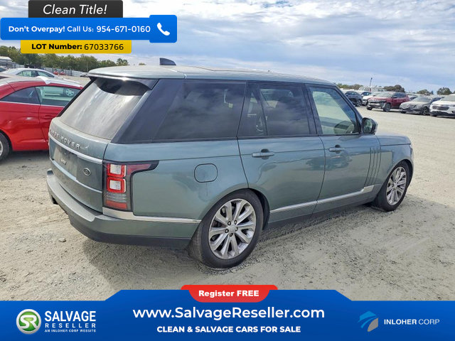 Used 2017 Land Rover Range Rover HSE AWD/4WD image 4