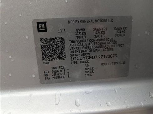 Used 2019 Chevrolet Silverado 1500 LTZ w/ LTZ Convenience Package image 22