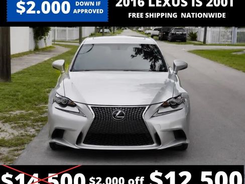 Used 2016 Lexus IS 200t RWD image 2