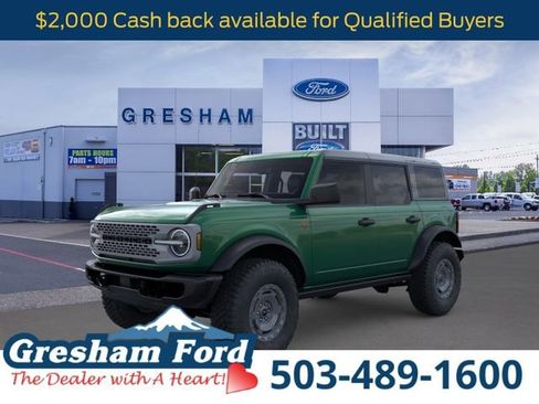 New 2025 Ford Bronco Badlands w/ Sasquatch Package AWD/4WD image 1