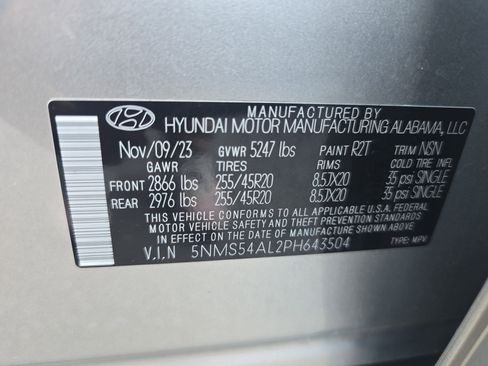Used 2023 Hyundai Santa Fe Calligraphy FWD image 37