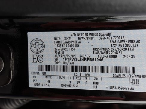 Used 2024 Ford F150 XLT w/ Equipment Group 303A High AWD/4WD image 21