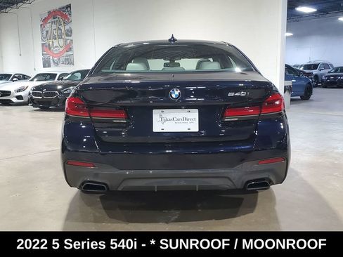 Used 2022 BMW 540i w/ M Sport Package RWD image 11
