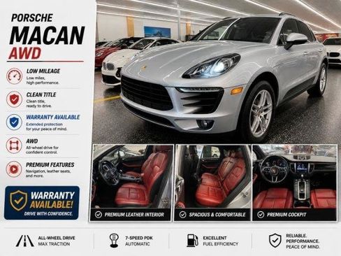 Used 2018 Porsche Macan AWD/4WD image 1