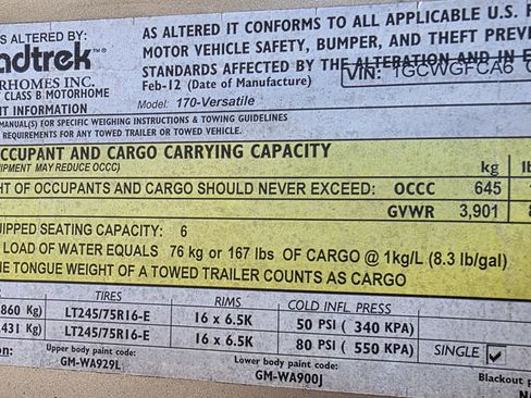 Used 2012 Chevrolet Express 2500 w/ Power Package image 36