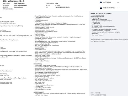 Used 2024 Volkswagen ID.4 S image 4