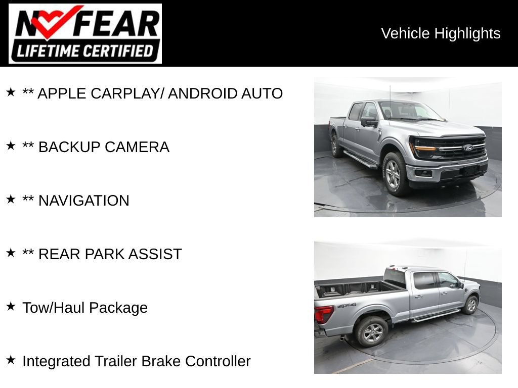 Used 2024 Ford F150 XLT w/ Tow/Haul Package AWD/4WD image 2