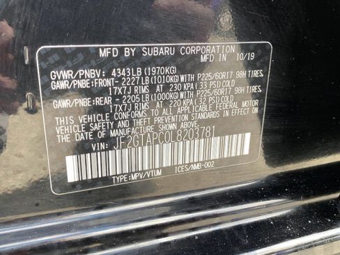 Used 2020 Subaru Crosstrek 2.0i Premium w/ Popular Package #2 image 41