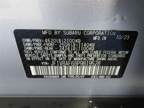 Used 2023 Subaru WRX Premium image 38