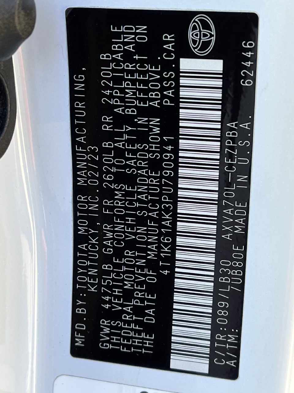 Used 2023 Toyota Camry XSE FWD image 19