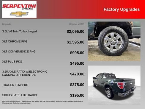 Used 2012 Ford F150 XLT w/ XLT Chrome Pkg AWD/4WD image 5