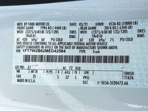 Used 2021 Ford F250 XLT image 38
