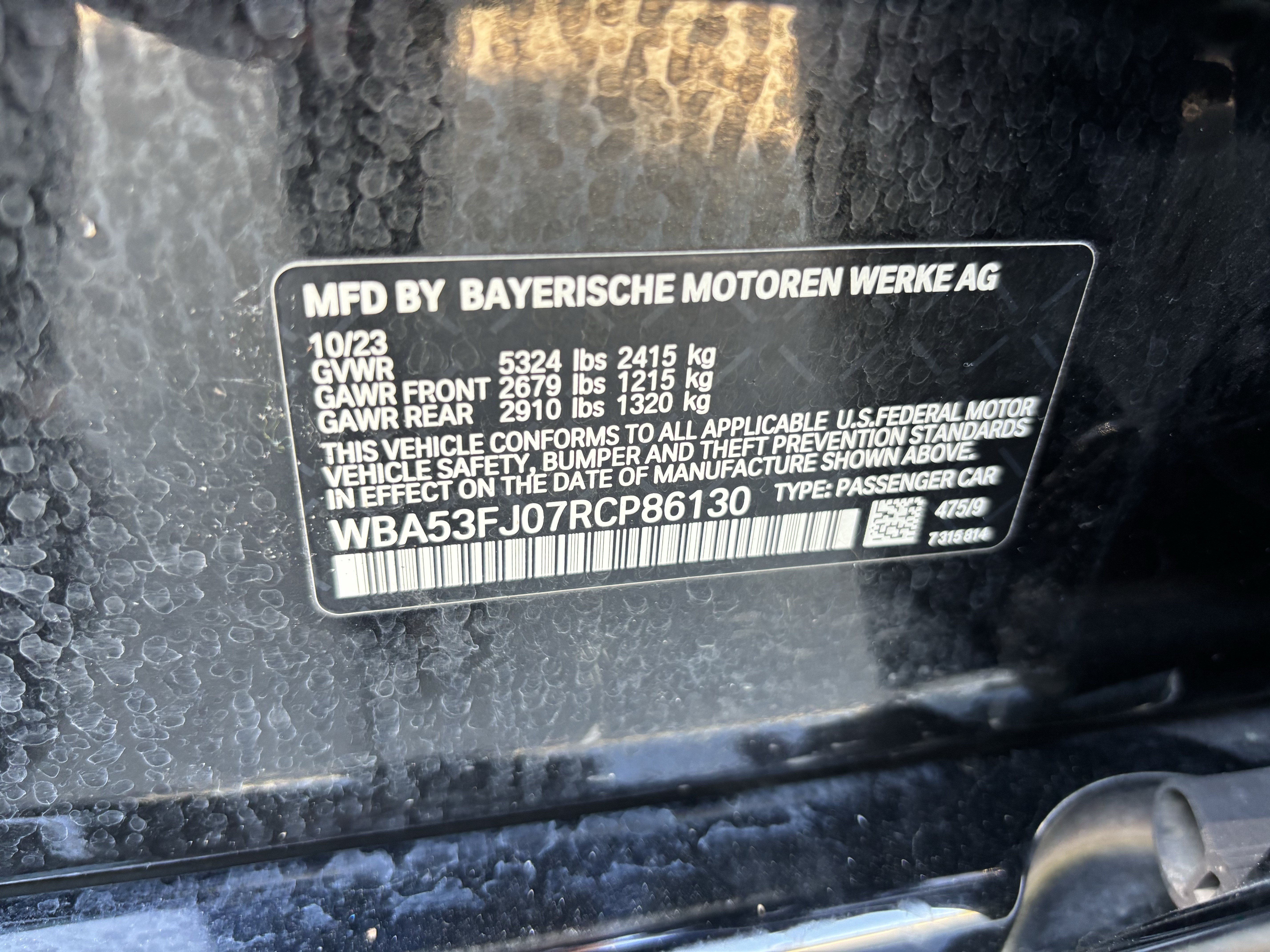 Used 2024 BMW 530i xDrive w/ M Sport Package AWD/4WD image 37