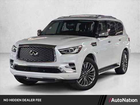 Used 2019 INFINITI QX80 Luxe w/ 22" Wheel Package RWD image 1