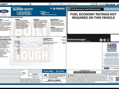 Used 2023 Ford F450 XL w/ Ambulance Prep Package RWD image 31