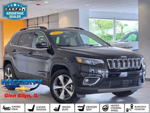 Used 2022 Jeep Cherokee Limited AWD/4WD image 1