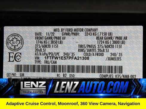 Used 2023 Ford F150 Platinum AWD/4WD image 80