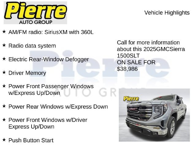 Used 2025 GMC Sierra 1500 SLT AWD/4WD image 12