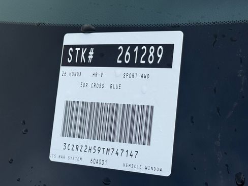 New 2026 Honda HR-V Sport image 32