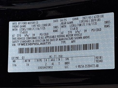 Certified 2025 Ford Bronco Badlands AWD/4WD image 29