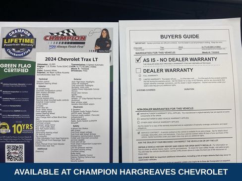 Used 2024 Chevrolet Trax LT w/ Driver Confidence Package FWD image 43